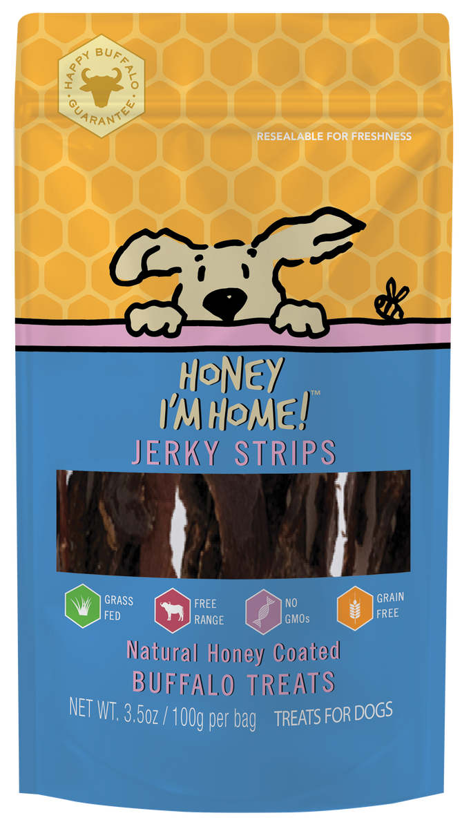 Buffalo Jerky Strips for Dogs