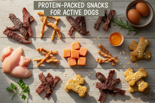 Protein-Packed Snacks for Active Dogs