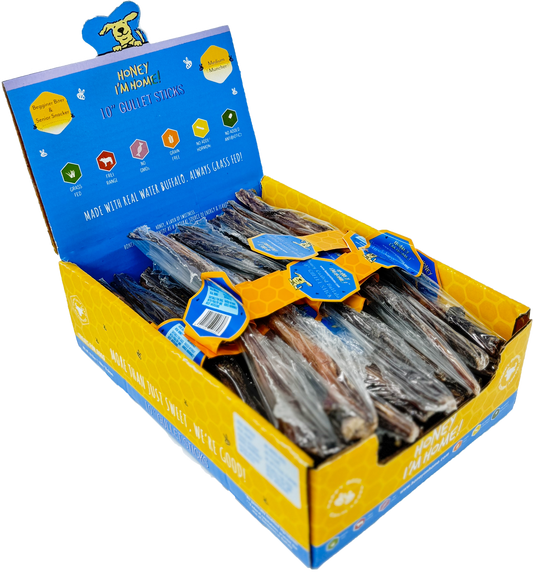 10" GULLET STICKS BULK - Honey I'm Home Treats