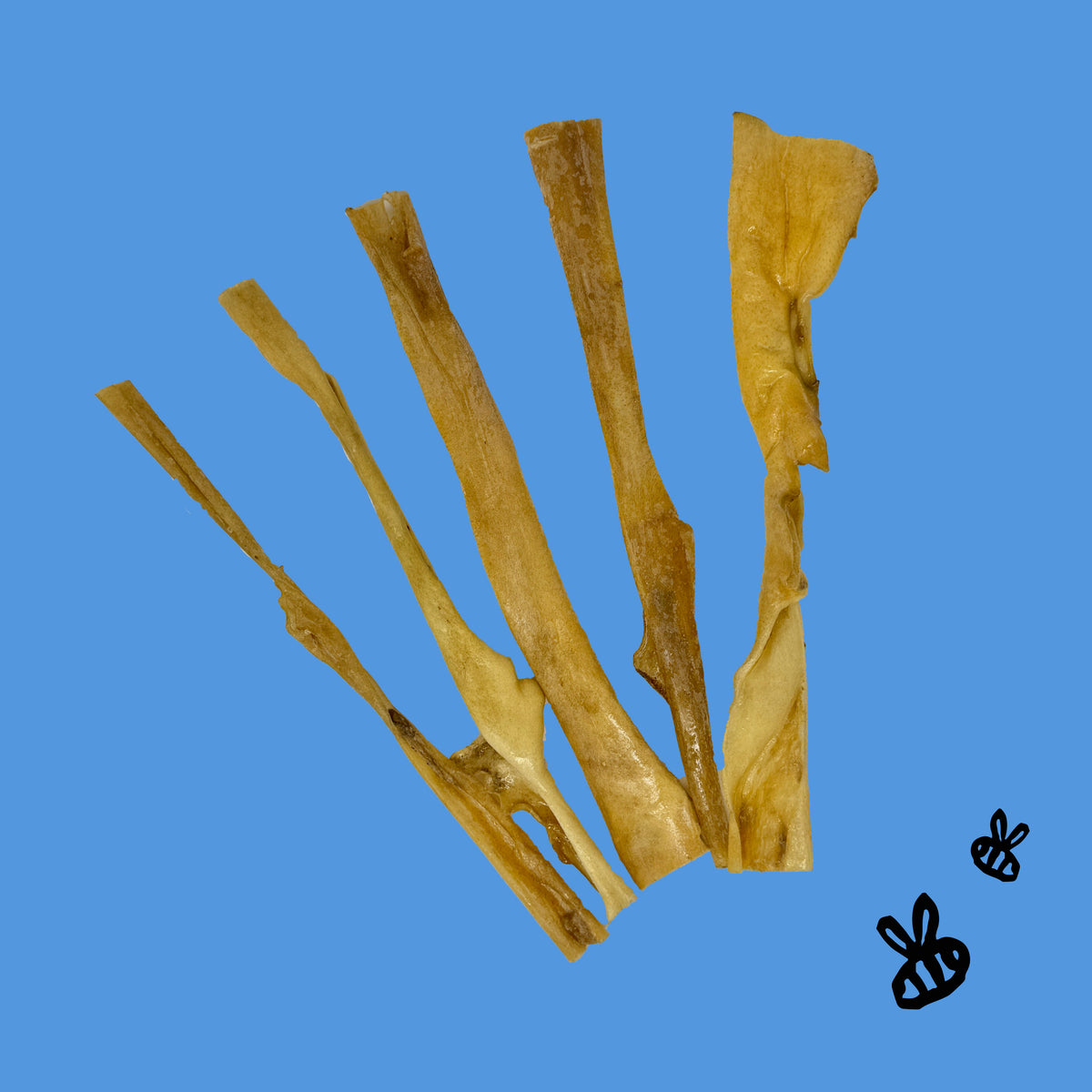 12"  COLLAGEN STRIPS BULK - Honey I'm Home Treats