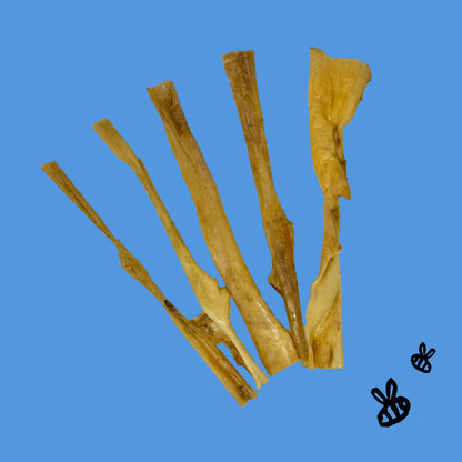 12"  COLLAGEN STRIPS BULK - Honey I'm Home Treats