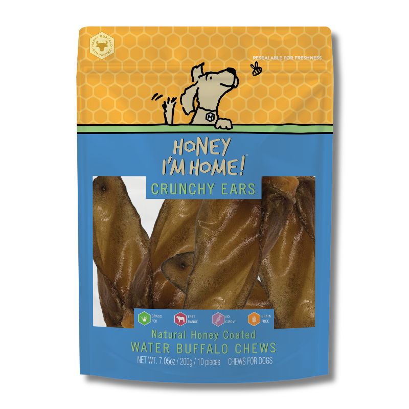 10 PACK CRUNCHY EARS - Honey I'm Home Treats