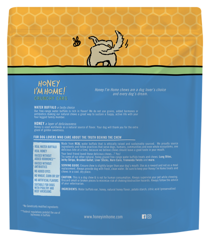 4 PACK CRUNCHY EARS - Honey I'm Home Treats