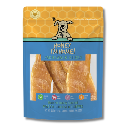 PADDYWACK 5 PACK - Honey I'm Home Treats