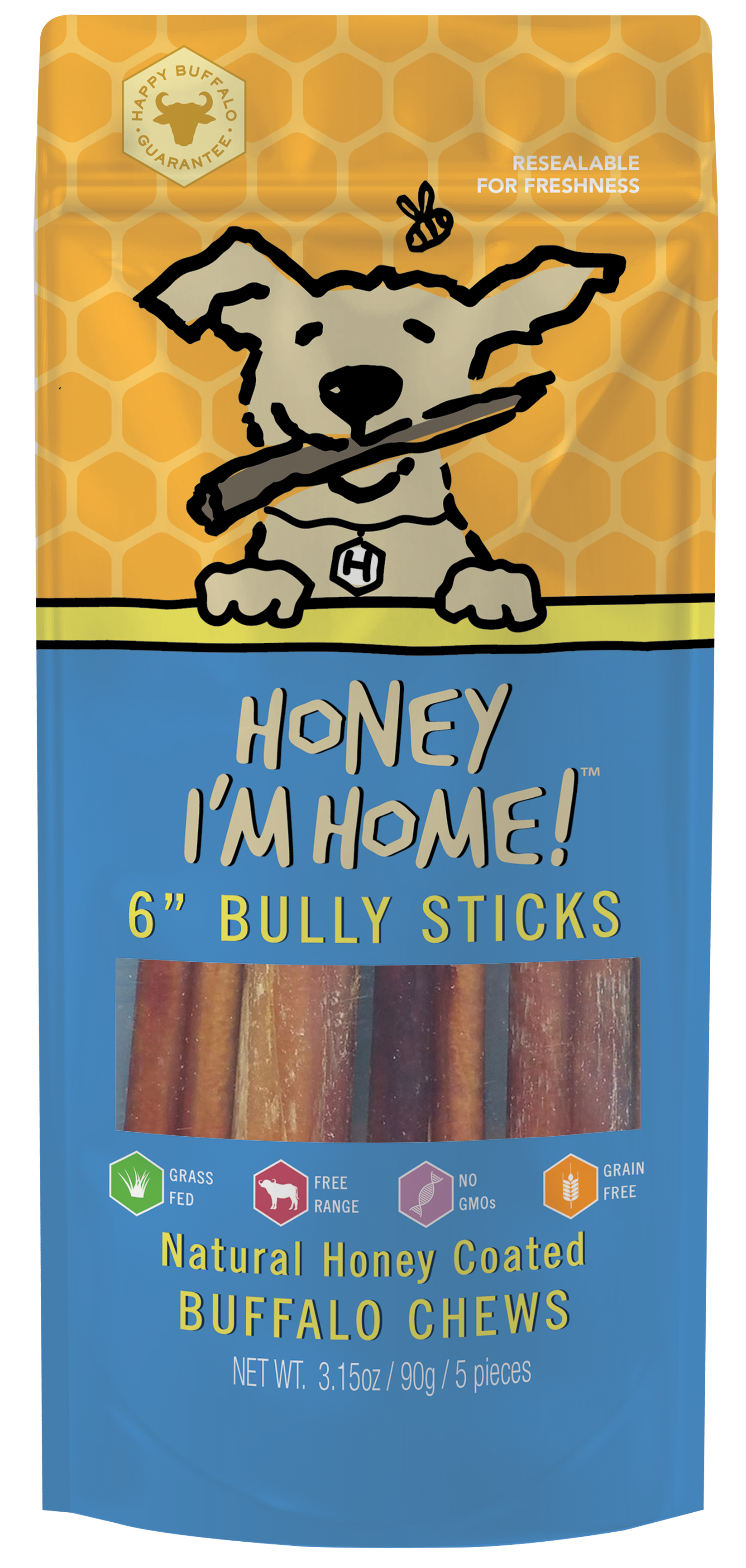 6 bully sticks hot sale