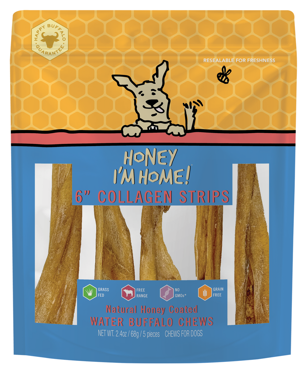 6" COLLAGEN STRIPS