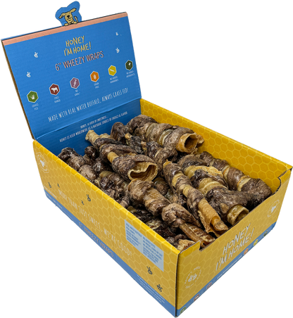 6" WHEEZY WRAPS BULK - Honey I'm Home Treats
