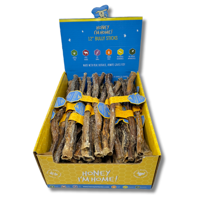 12"  BULLY STICKS BULK