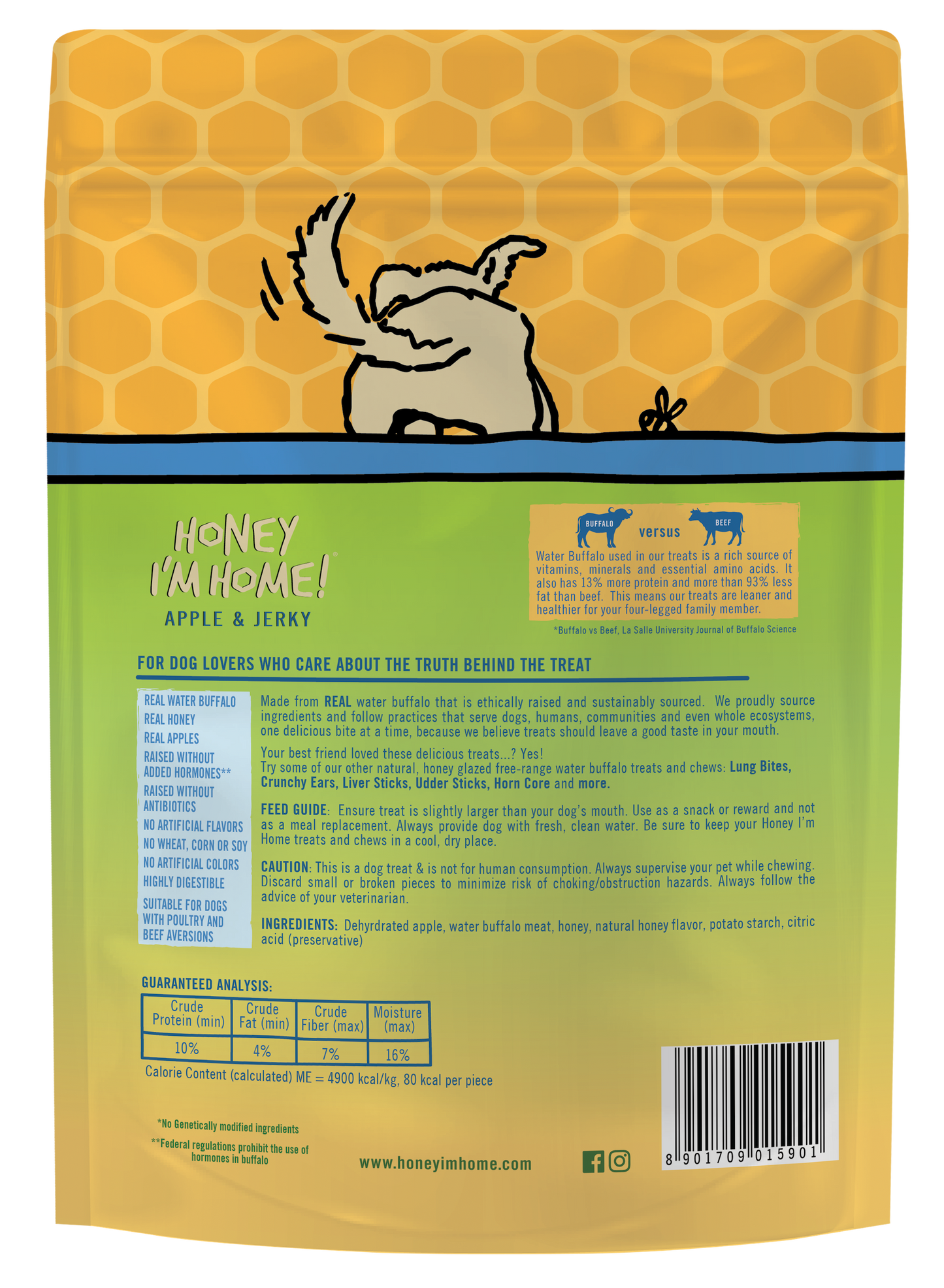 APPLE JERKY - Honey I'm Home Treats