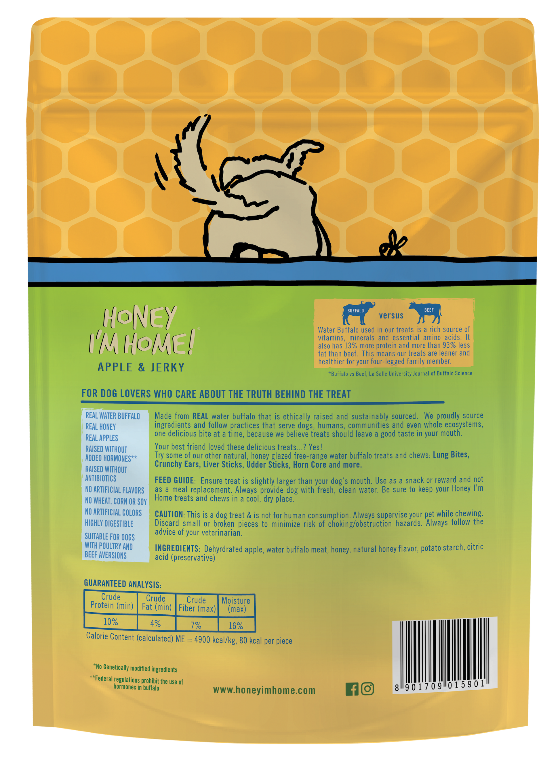 APPLE JERKY - Honey I'm Home Treats