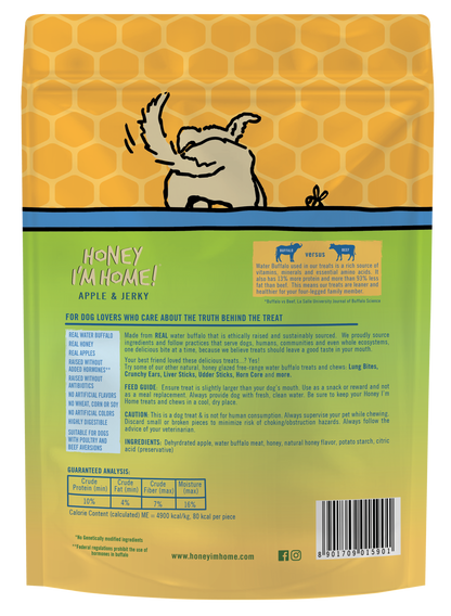 APPLE JERKY - Honey I'm Home Treats