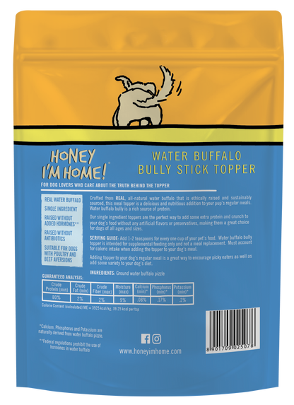 BARKIN' BULLY MEAL TOPPER - Honey I'm Home Treats