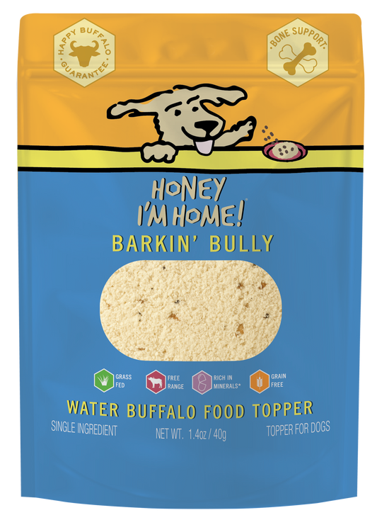 BARKIN' BULLY MEAL TOPPER - Honey I'm Home Treats