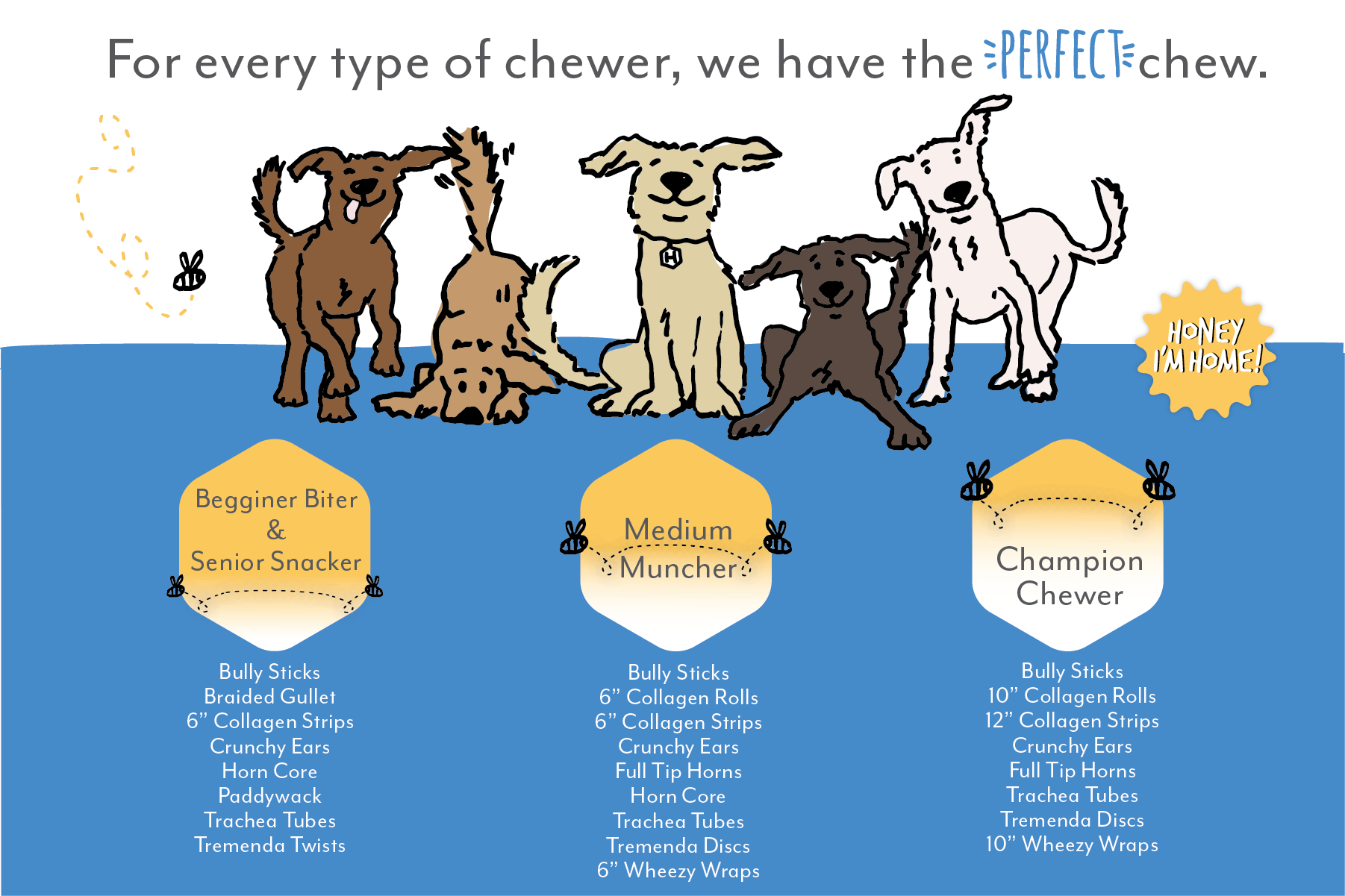 Tremenda sticks for sales dogs