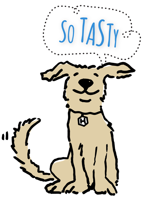Coated in sweet honey, our energy-packed treats and chews are what dog dreams are made of.