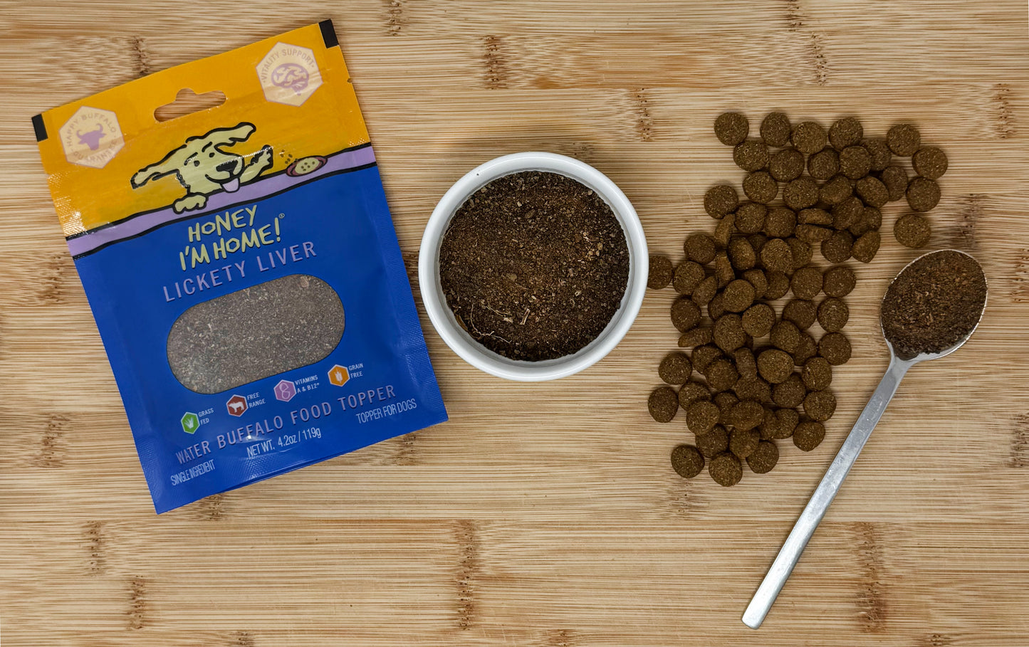 LICKETY LIVER MEAL TOPPER - Honey I'm Home Treats