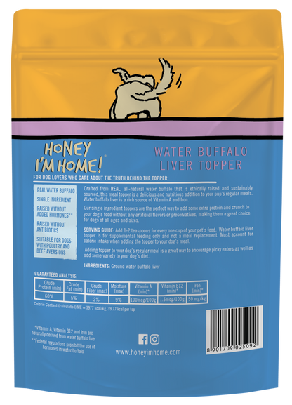 LICKETY LIVER MEAL TOPPER - Honey I'm Home Treats