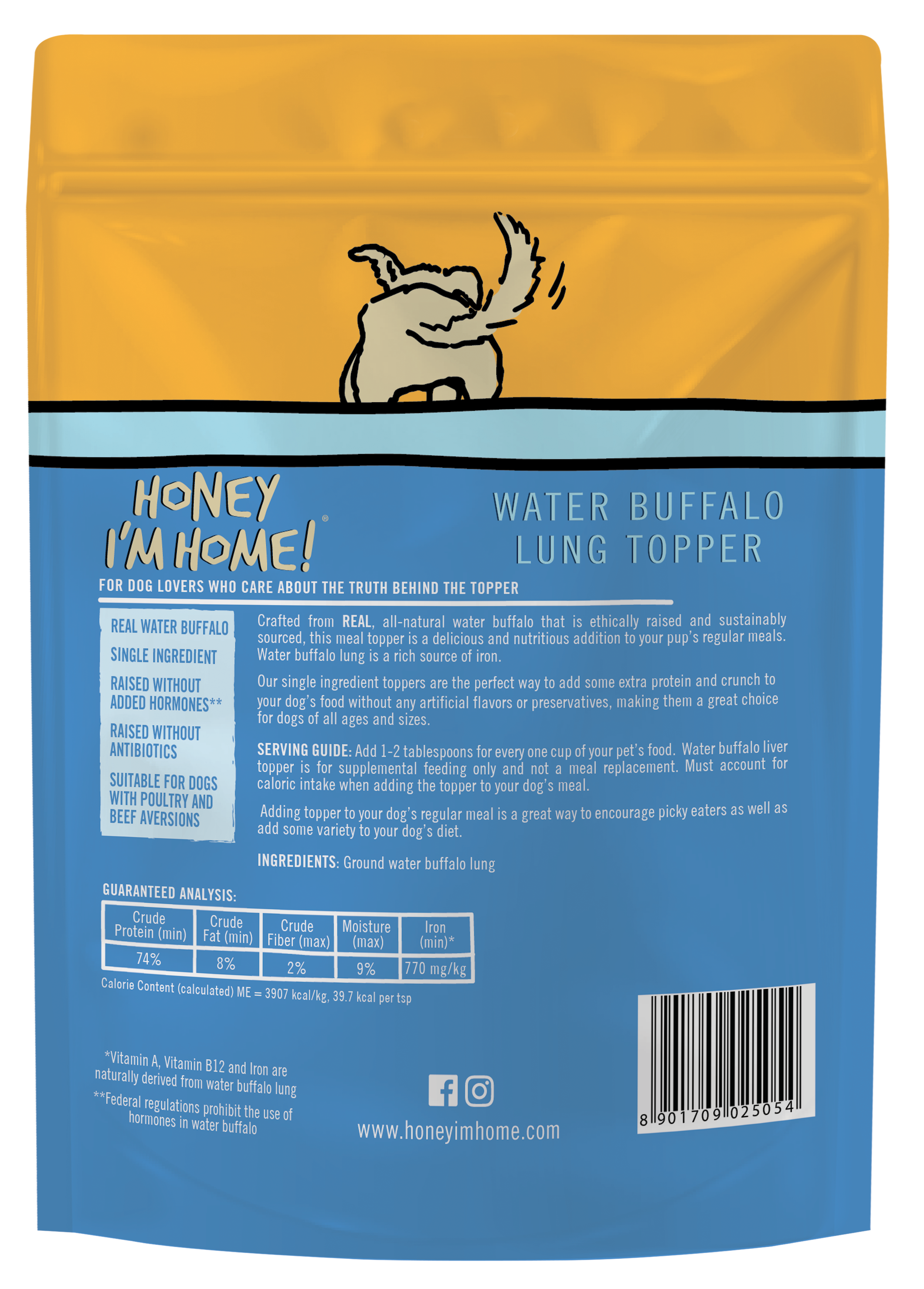 LIP-SMACKIN' LUNG MEAL TOPPER