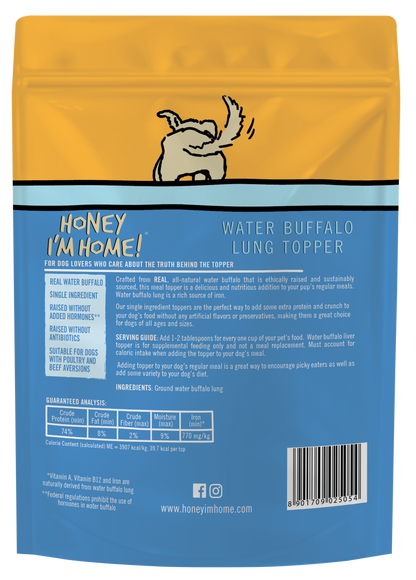 LIP-SMACKIN' LUNG MEAL TOPPER - Honey I'm Home Treats