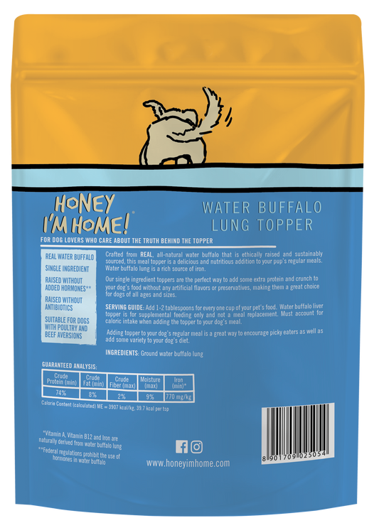 LIP-SMACKIN' LUNG MEAL TOPPER - Honey I'm Home Treats