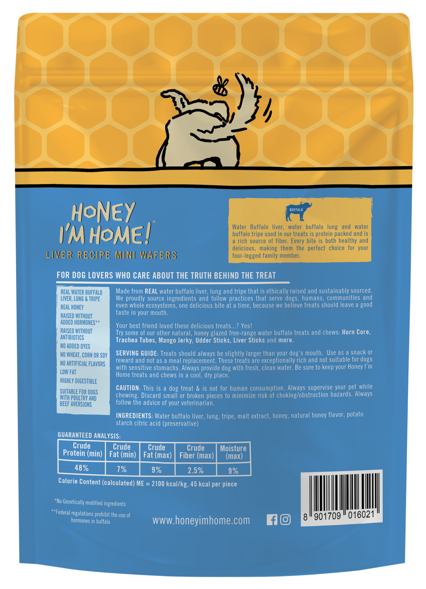 LIVER RECIPE MINI WAFERS - Honey I'm Home Treats