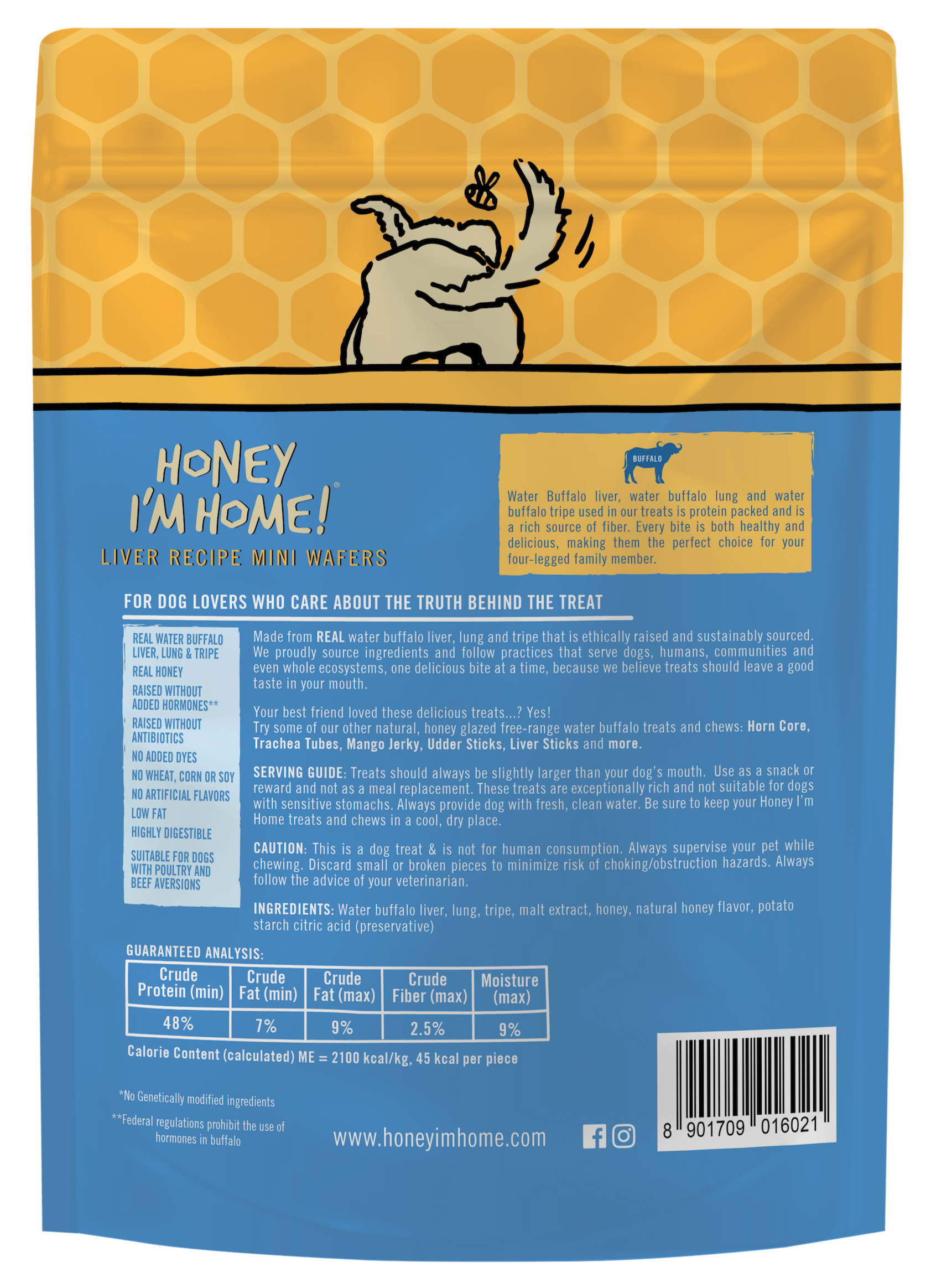 LIVER RECIPE MINI WAFERS - Honey I'm Home Treats