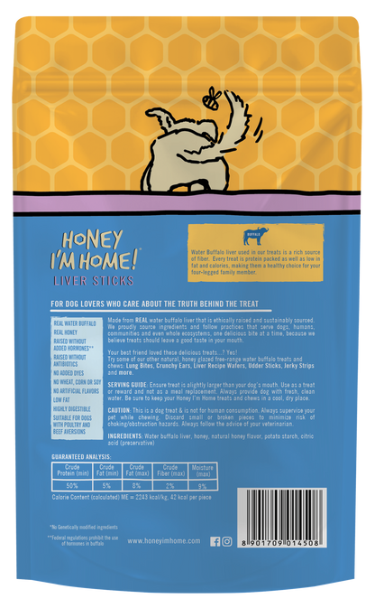 LIVER STICKS - Honey I'm Home Treats