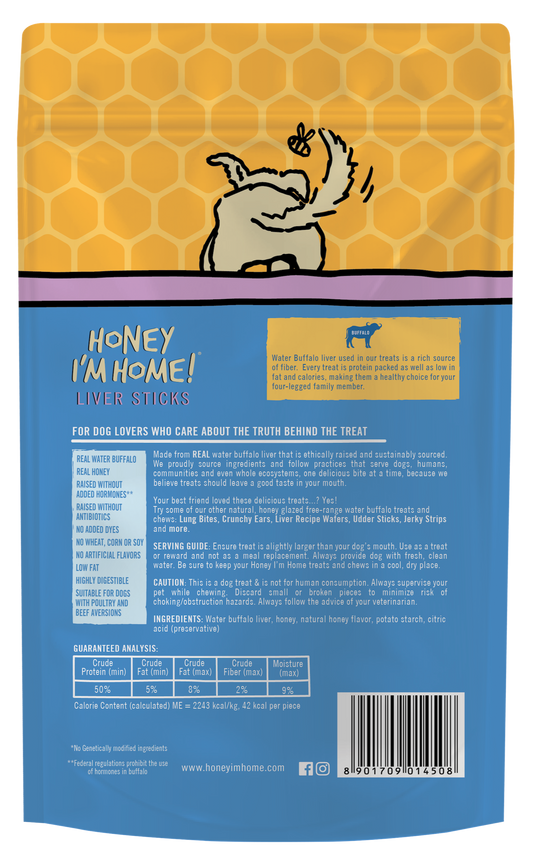 LIVER STICKS - Honey I'm Home Treats