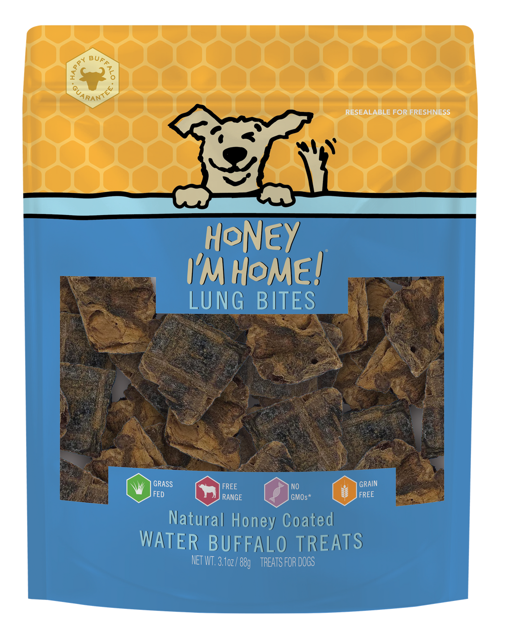 Buffalo Lung Bites for Dogs