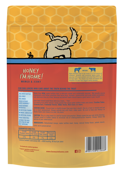 MANGO JERKY - Honey I'm Home Treats