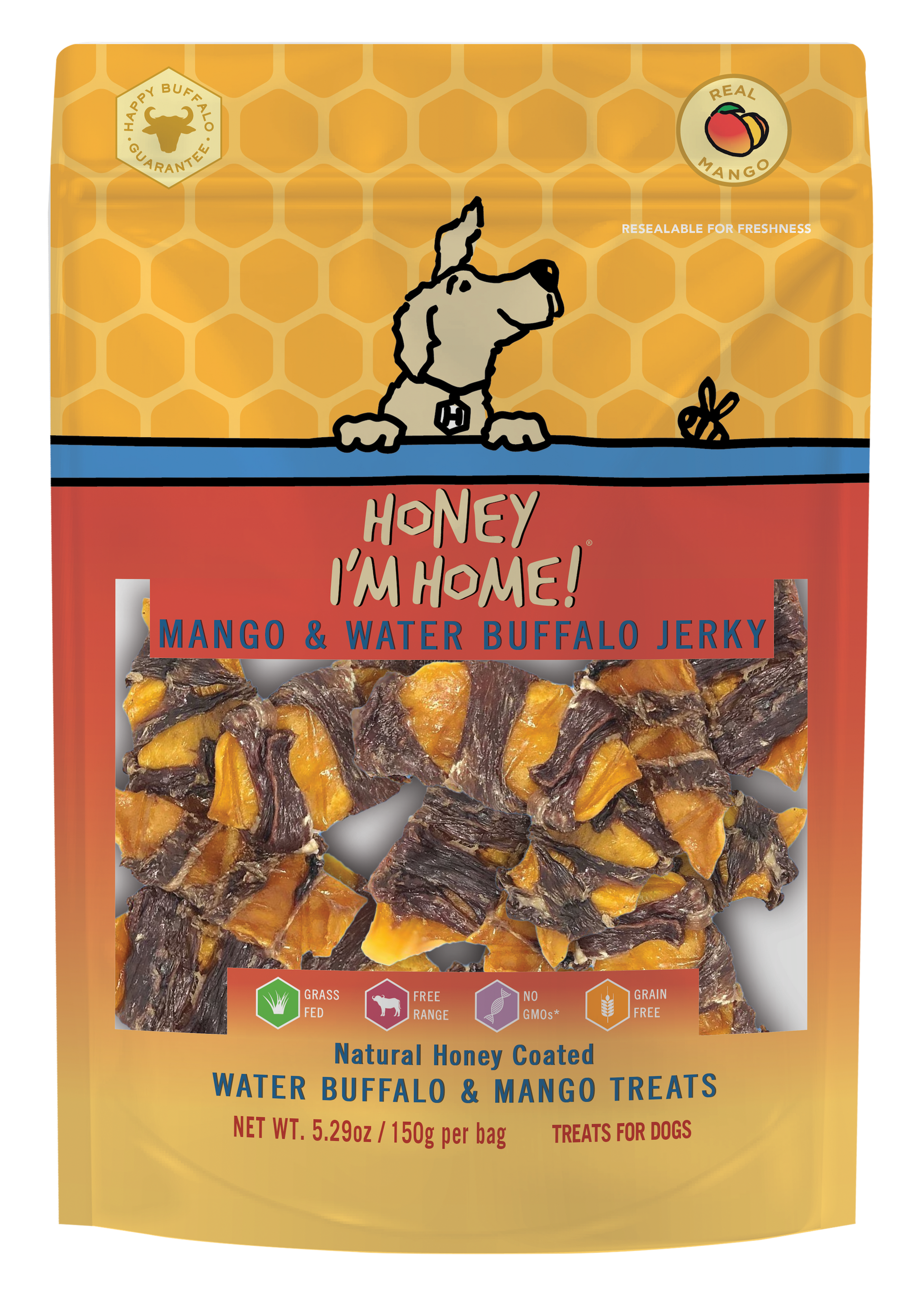 MANGO JERKY - Honey I'm Home Treats