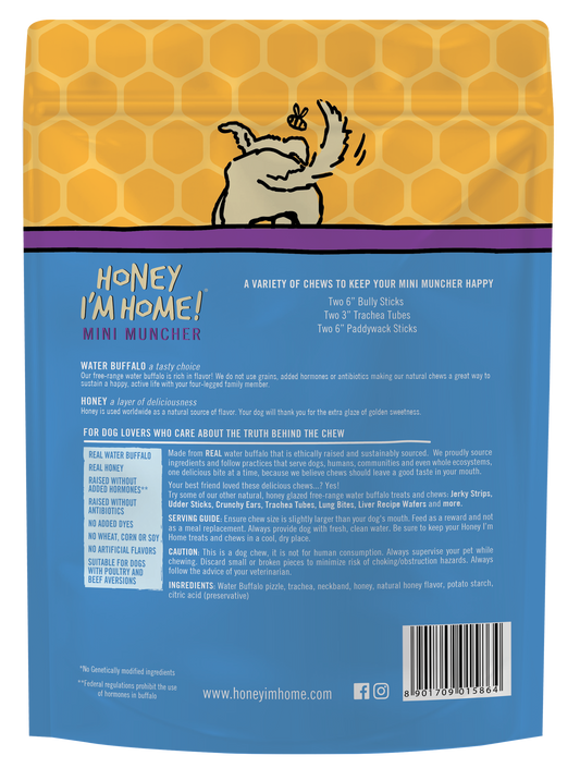 MINI MUNCHER VARIETY PACK - Honey I'm Home Treats