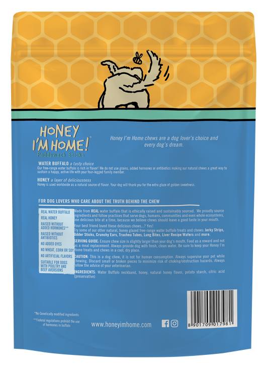PADDYWACK 5 PACK - Honey I'm Home Treats