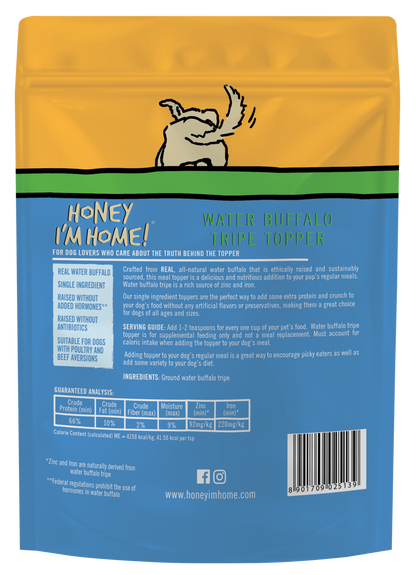 TERRIFICALLY TRIPE MEAL TOPPER - Honey I'm Home Treats