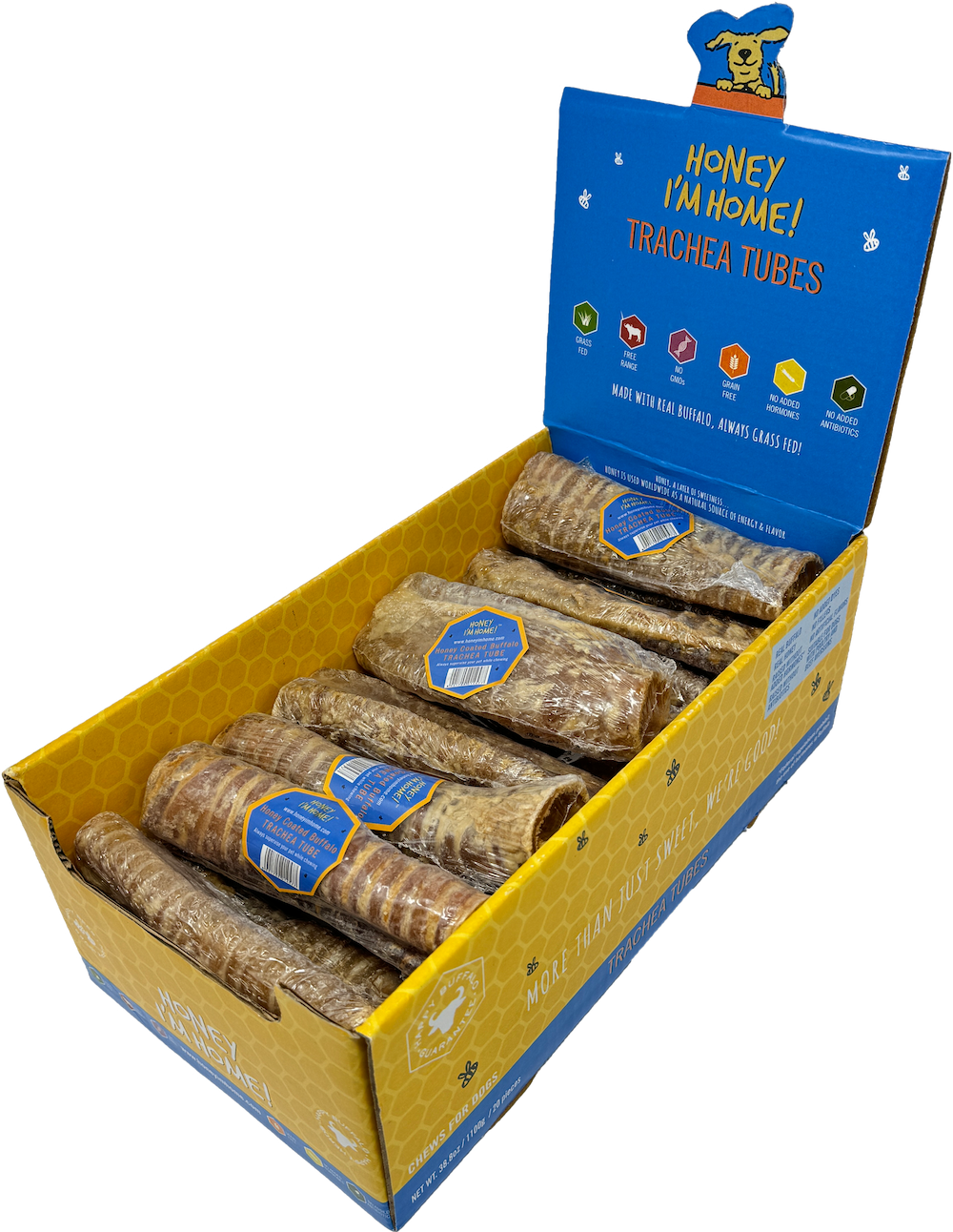 TRACHEA TUBES BULK - Honey I'm Home Treats