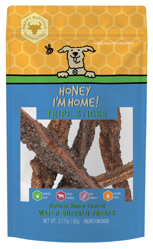 TRIPE STICKS - Honey I'm Home Treats