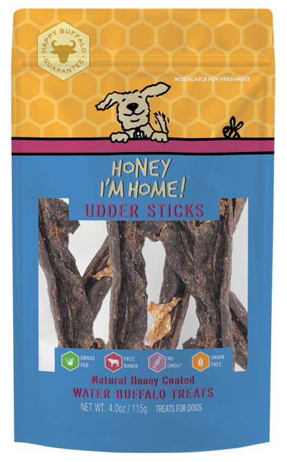UDDER STICKS - Honey I'm Home Treats