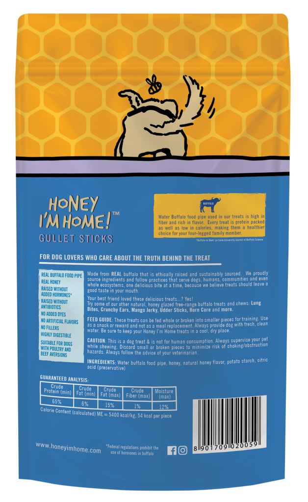 Fresh Look at Gullet Sticks For Dogs Honey I M Home Treats